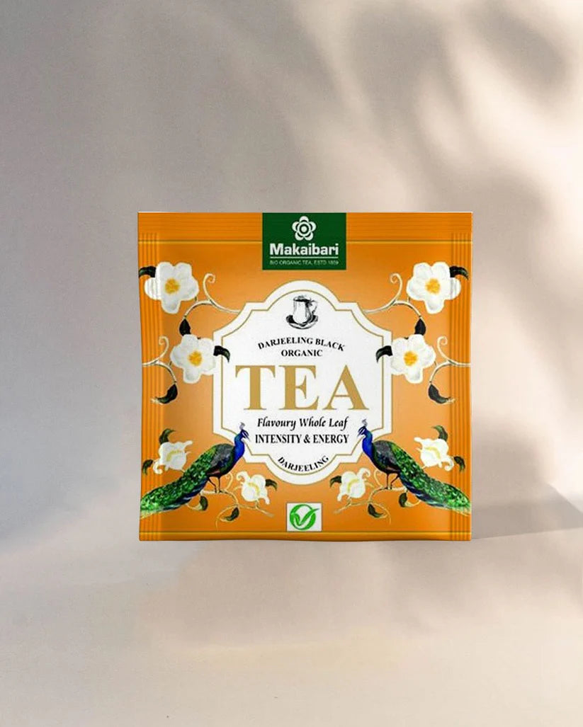 Makaibari Biodegradable Black Tea 50pc Tea Bags